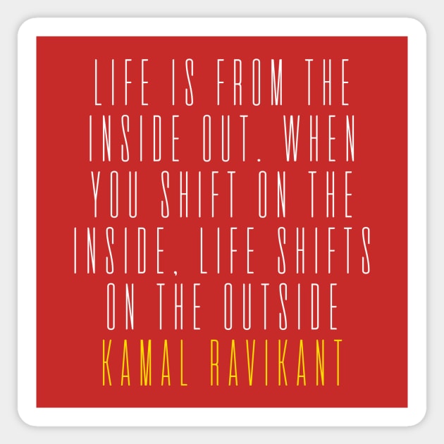 quotes kamal ravikant Sticker by Dexter